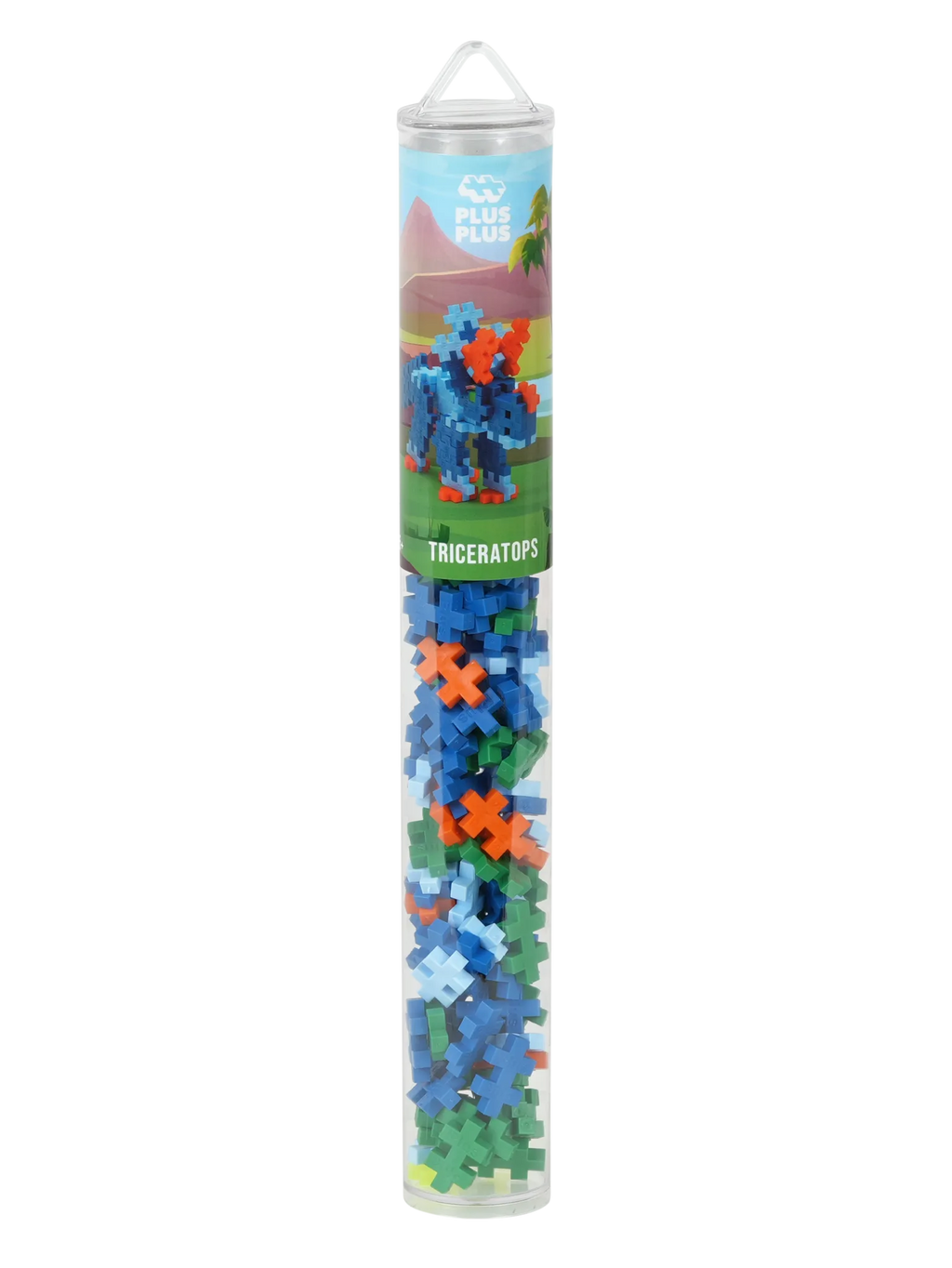 Plus Plus - Tube 100 stuks | Triceratops (4094)