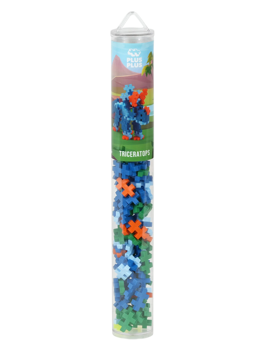 Plus Plus - Tube 100 stuks | Triceratops (4094)