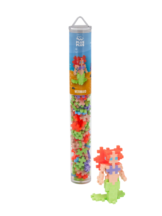 Plus Plus - Tube 100 stuks | Zeemeermin (4103)