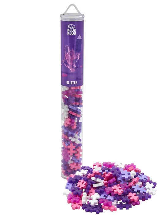 Plus Plus - Tube 100 stuks | Glitter (4244)