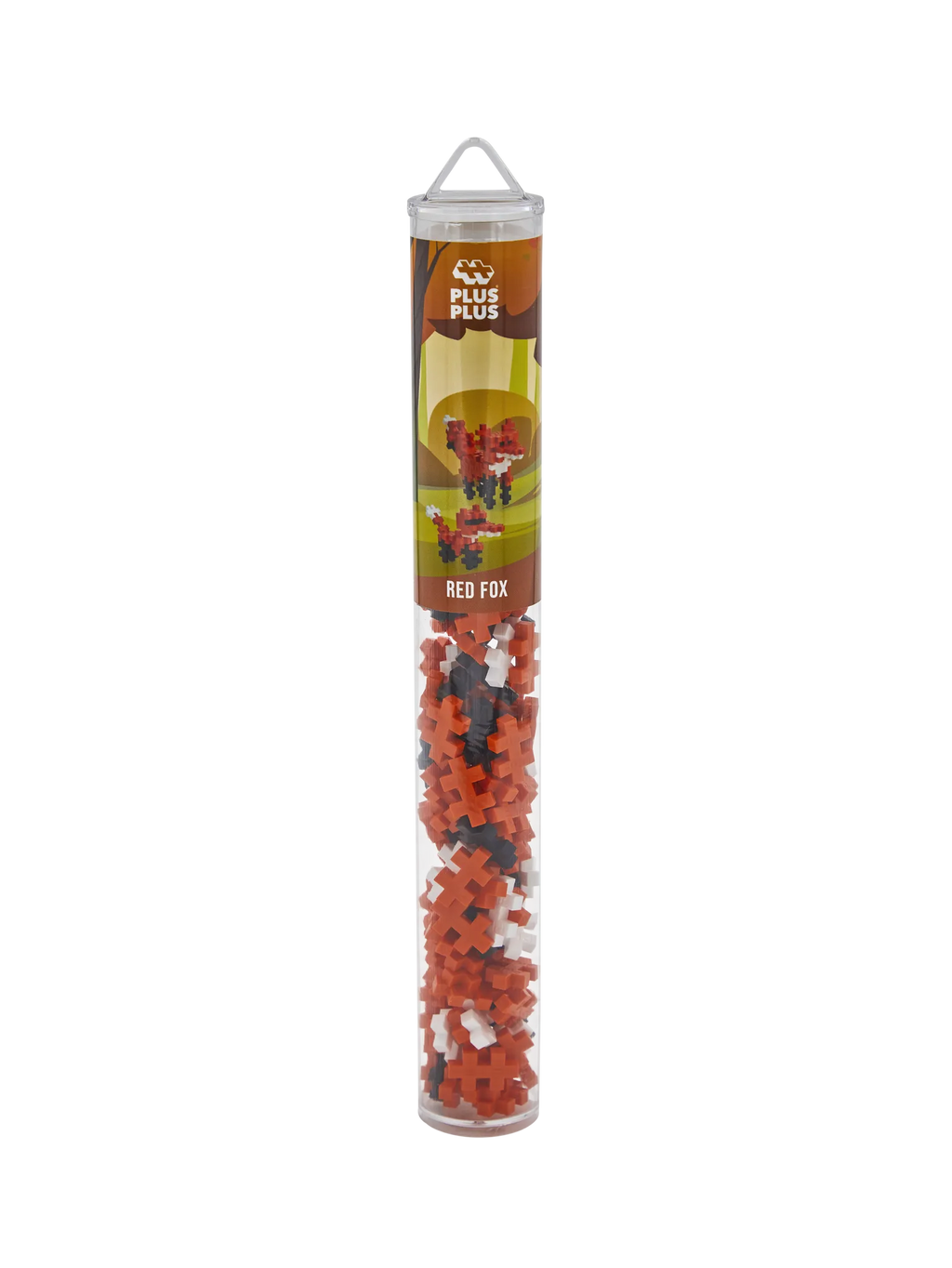 Plus Plus - Tube 100 stuks | Vos (4272)