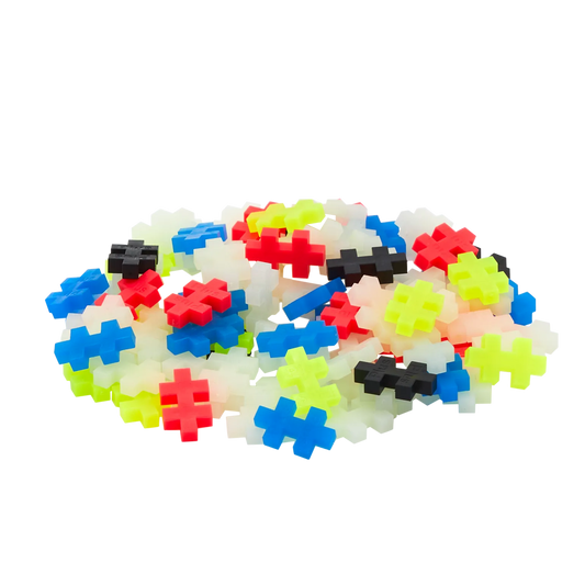 Plus Plus - Tube 100 stuks | Glow in the dark (4282)