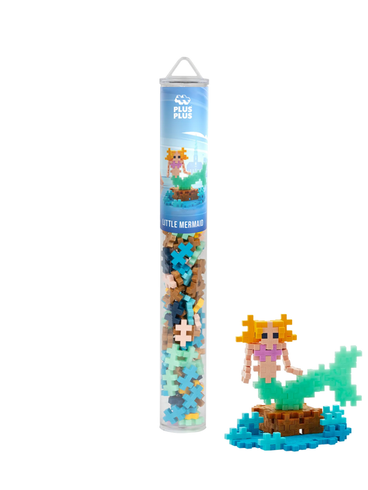 Plus Plus - Tube 100 stuks | Zeemeermin (4313)