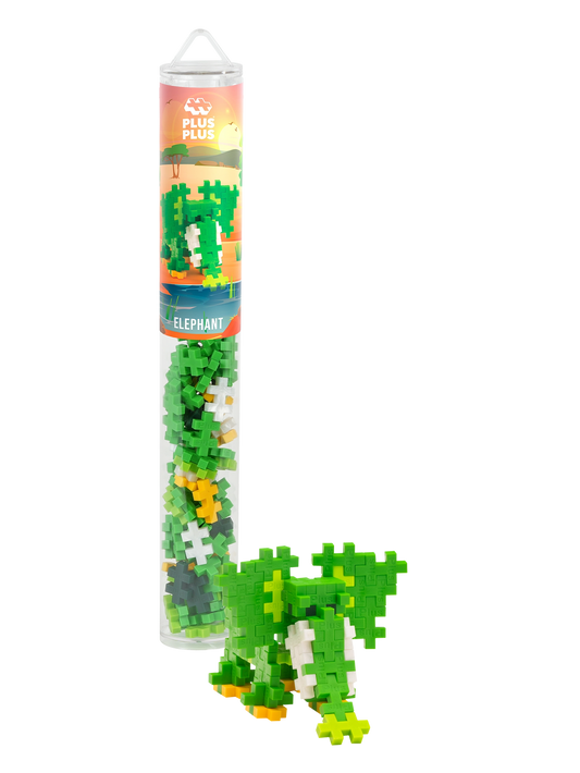 Plus Plus - Tube 100 stuks | Olifant (4323)