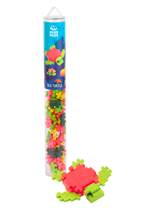 Plus Plus - Tube 100 stuks | Schildpad (4327)
