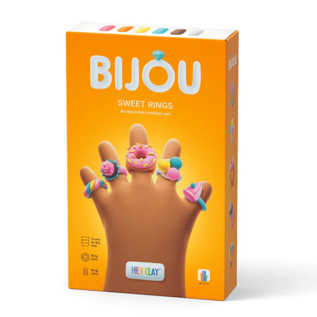 Hey Cley - Bijoux Rings Candy (3 potjes)