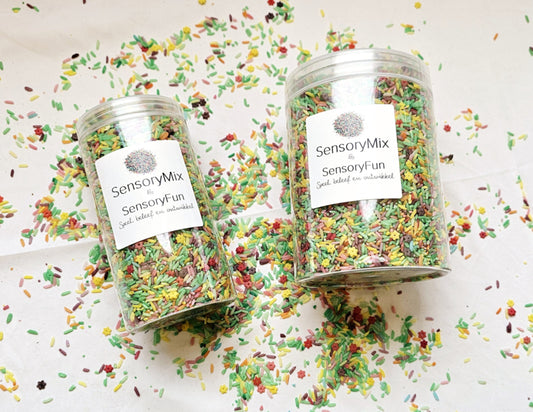 SensoryFun - SpeelRijst | Flower Power