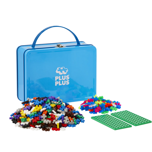 Plus Plus - Reiskoffer | Blauw (7002)