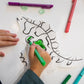 ARA Creative - Opblaasbare kleurplaat | Dino's