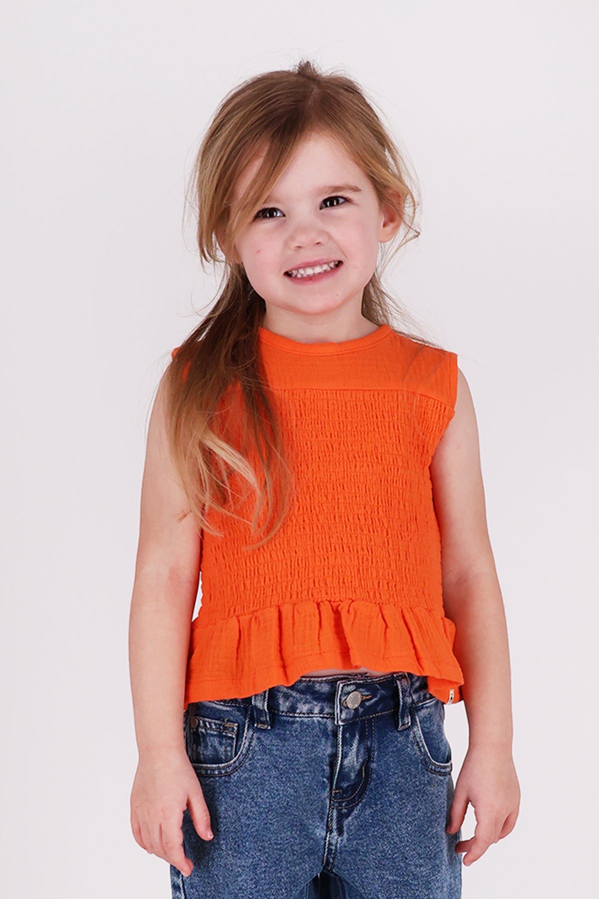 The New Chapter - Melle Top | Rood Oranje