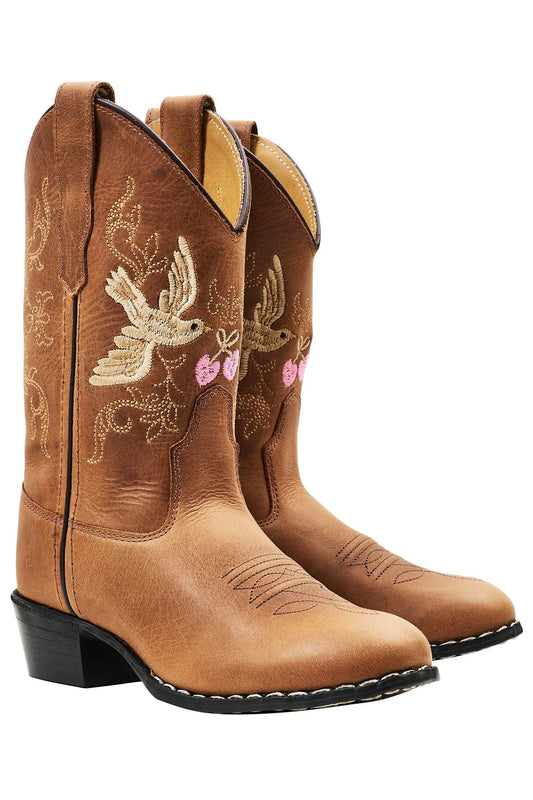 Bootstock - Kids Boots Dove | Cognac