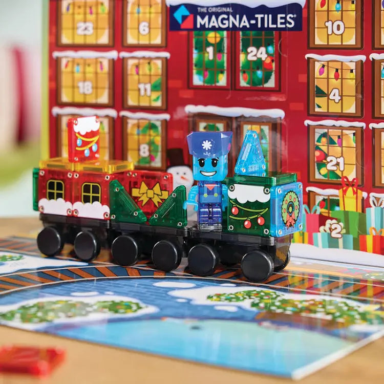 MAGNA-TILES® Adventskalender 34-delige Magnetische Constructieset