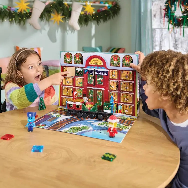 MAGNA-TILES® Adventskalender 34-delige Magnetische Constructieset