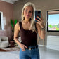 Sweet Jewellery - Top Marijke | Bruin