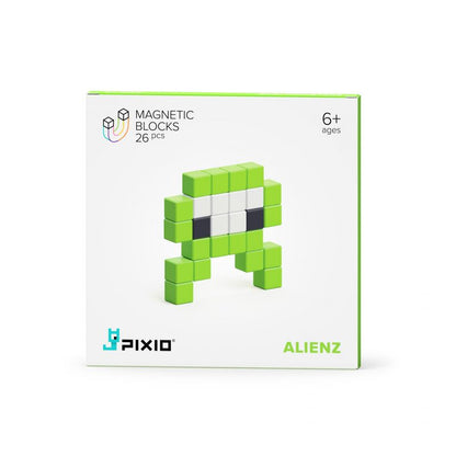 Pixio - Mini Monsters (21 tot 28 magnetische blokjes)