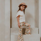 Klein Vriendje  - Top Flower beige