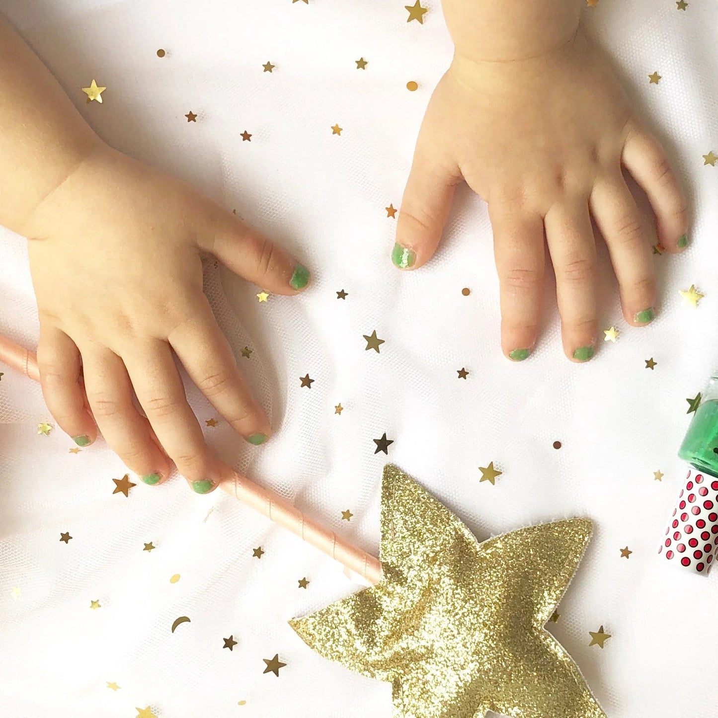 Miss Nella - Peel Off Kindernagellak | Kiss The Frog Glitter (MN16)