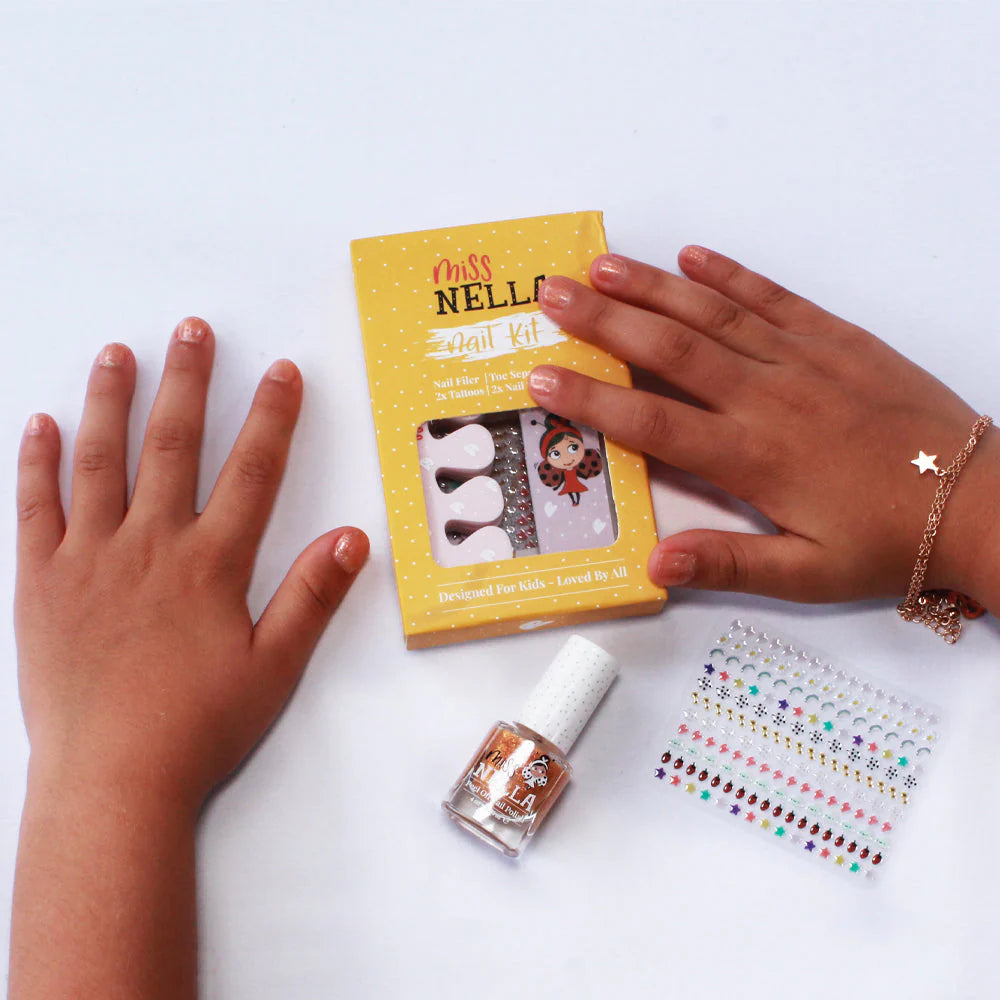 Miss Nella - Peel Off Kindernagellak | Open Sesame Glitter (MN30)