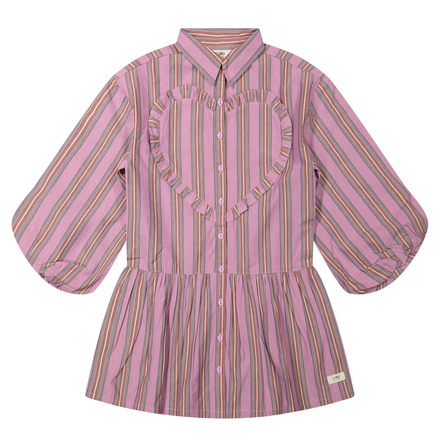 Labo de Colores - Jurk Rainbow | Pink Moon