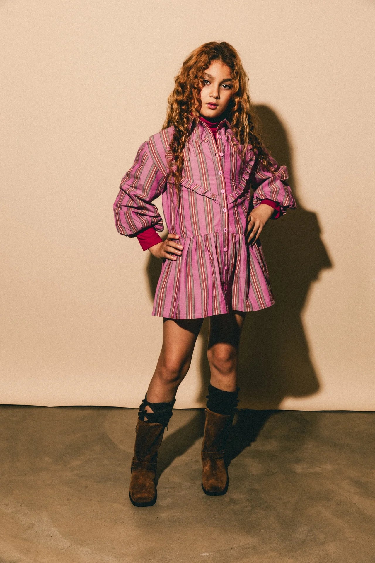 Labo de Colores - Jurk Rainbow | Pink Moon