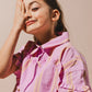 Labo de Colores - Blouse Santel | Pink mulberry multi