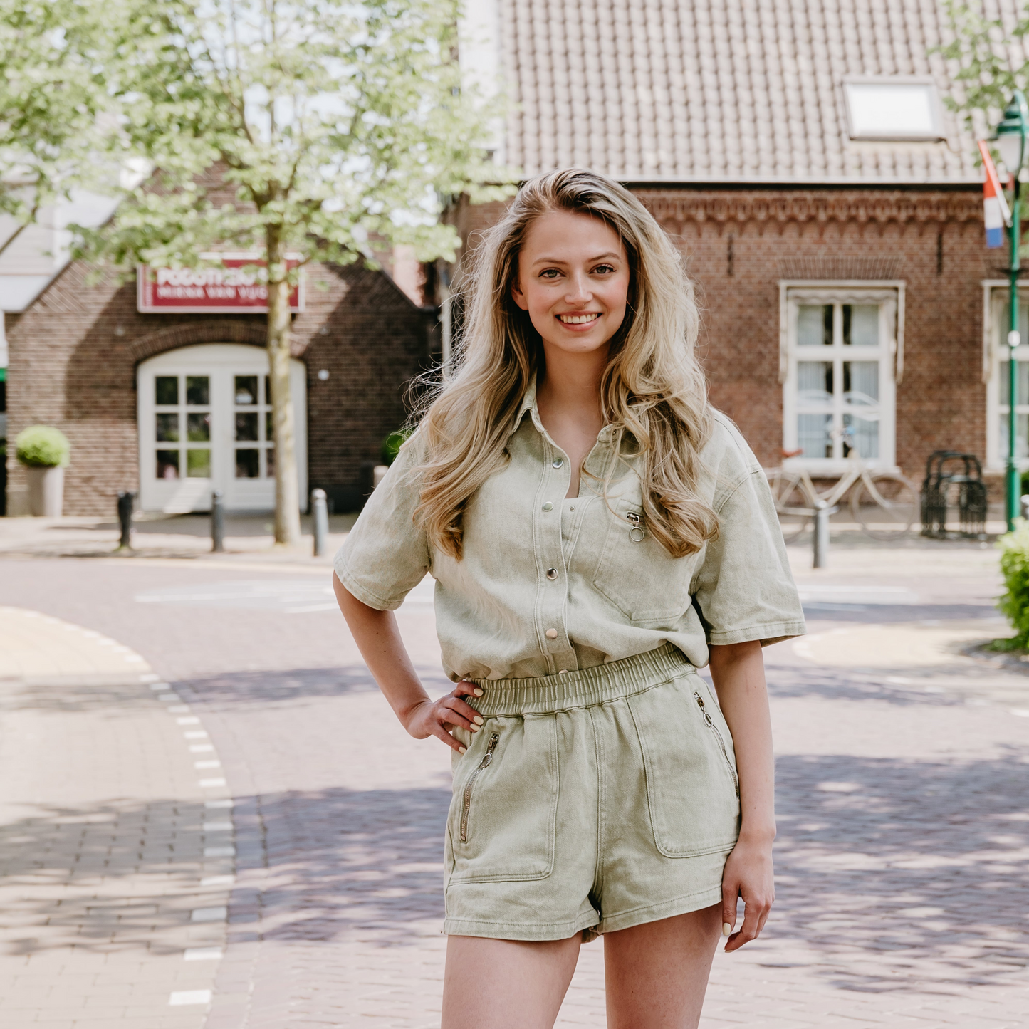 Sweet Jewellery - Shorts Jacey | Groen