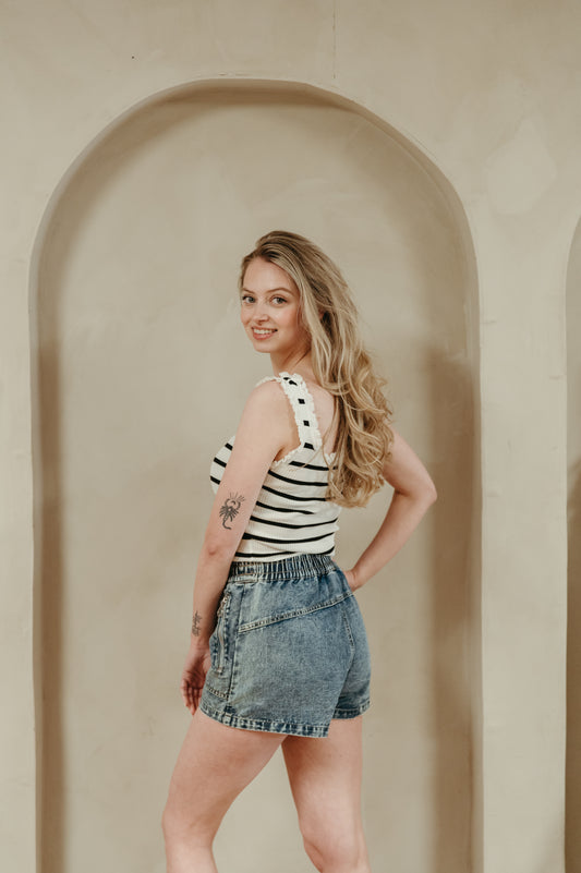Sweet Jewellery - Top Marijke | Gestreept