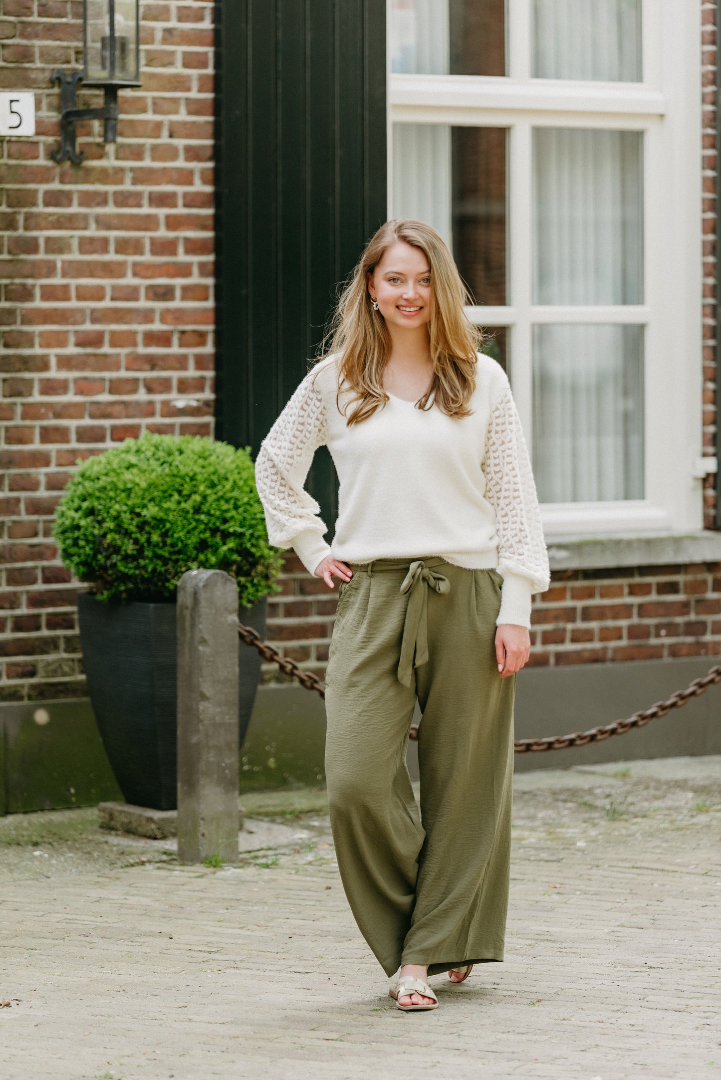 Broek - Lotte khaki