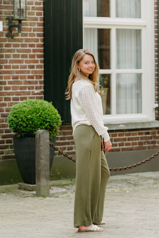 Broek - Lotte khaki