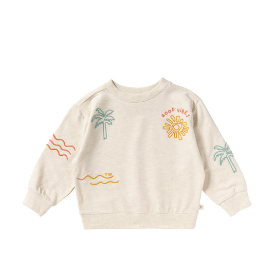 Your Wishes - Sweater Sun Waves | White Swan