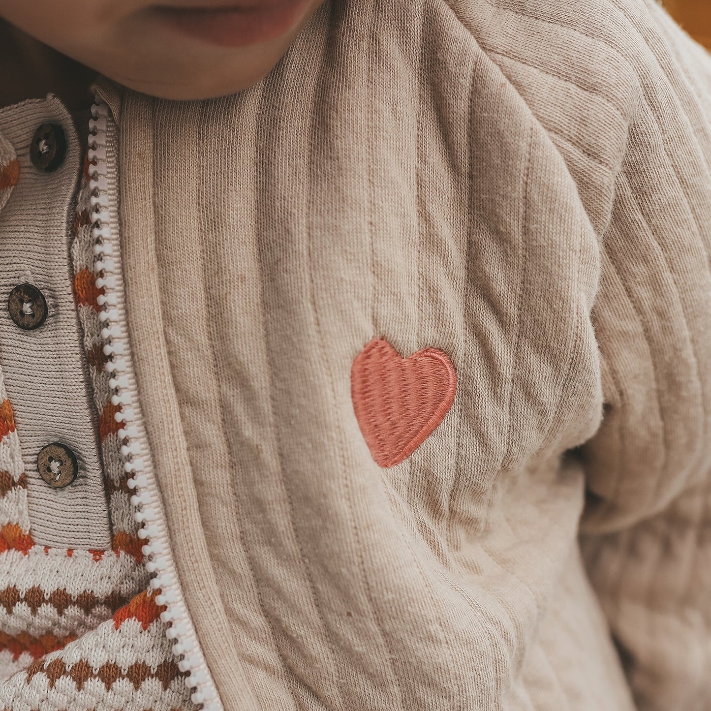 Your Wishes - Quilted Jacket Candy Hearts | Dune