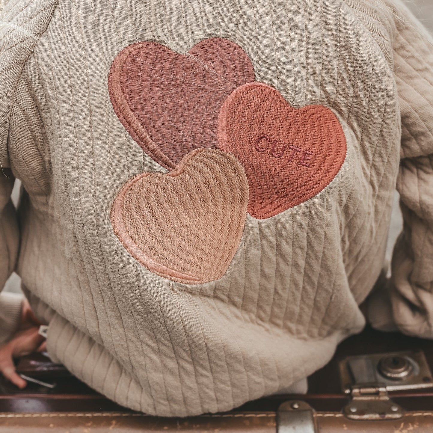 Your Wishes - Quilted Jacket Candy Hearts | Dune