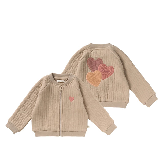 Your Wishes - Quilted Jacket Candy Hearts | Dune