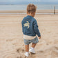 Your Wishes - Turtle Quilted Jacket | Ensign Blue