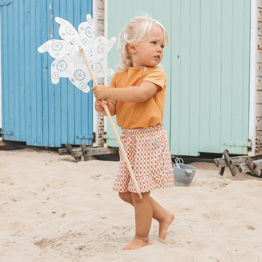 Your Wishes - Wide Shorts | Multicolor Mini Check