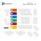 Connetix - Rainbow Ball Run Pack (92 stuks)