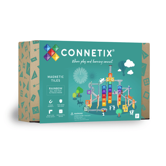 Connetix - Rainbow Ball Run Pack (92 stuks)